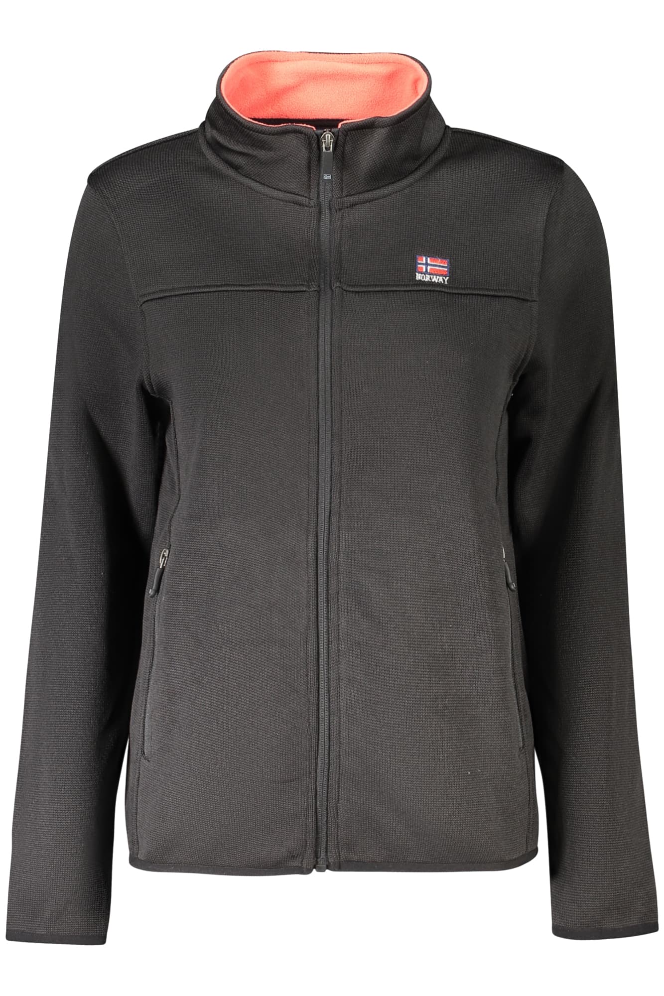 НОРВЕГИЯ 1963 ДАМСКИ ЧЕРЕН СУИТШЪРТ С ЦИП - NORWAY 1963