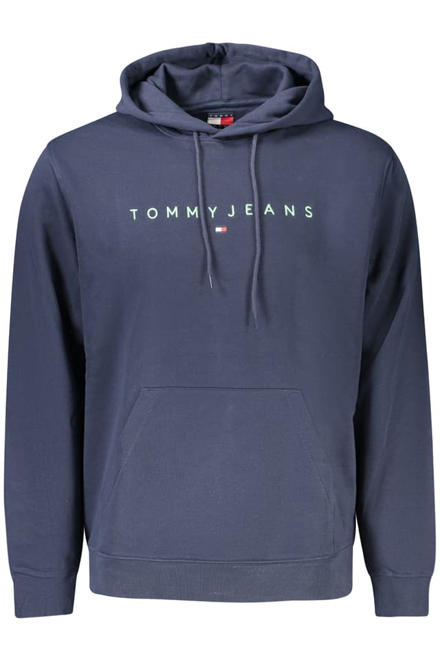 Мъжки суитшърт с цип TOMMY HILFIGER в син цвят