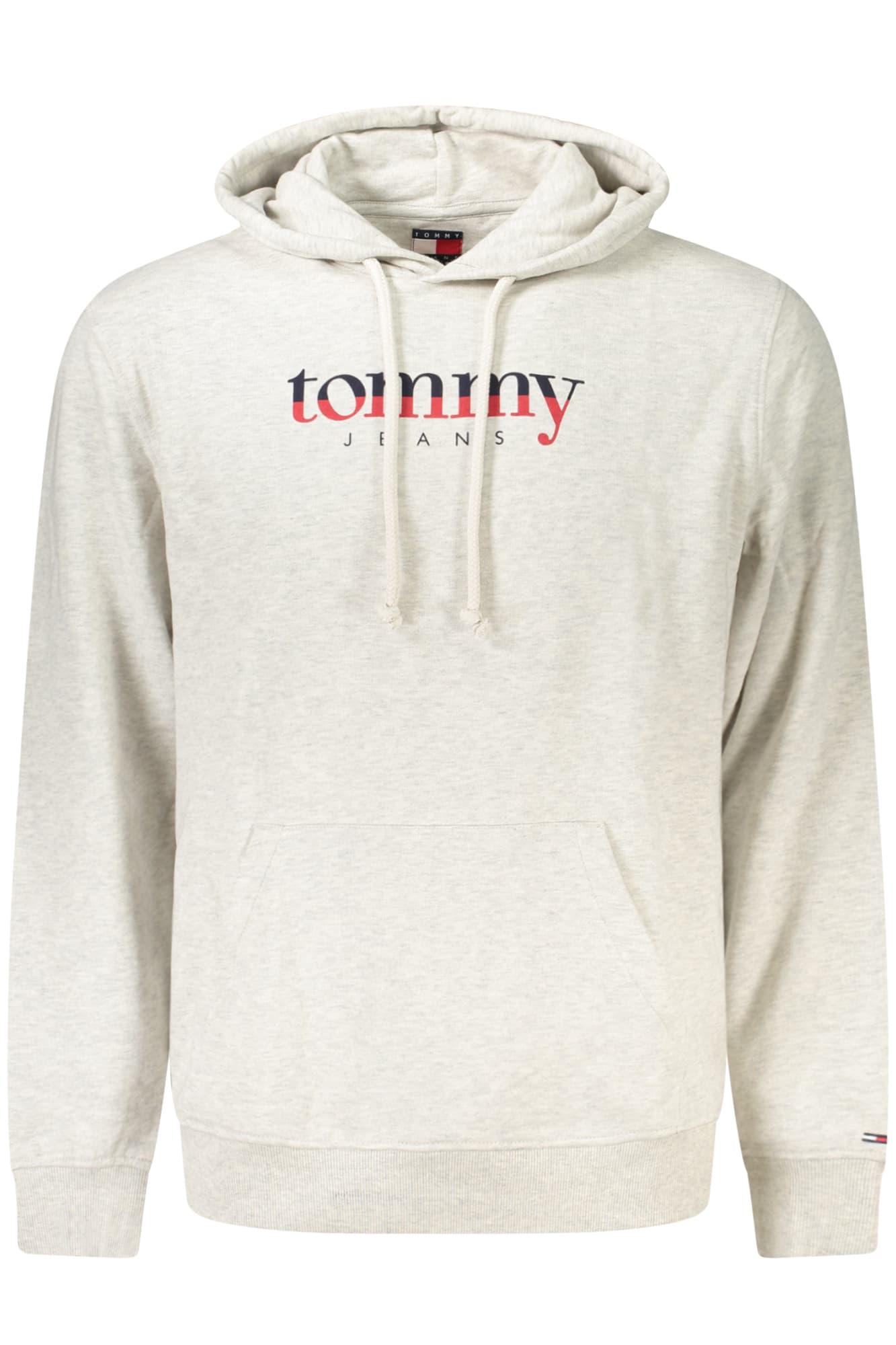 Мъжки сиви суитшърт с цип TOMMY HILFIGER - TOMMY HILFIGER