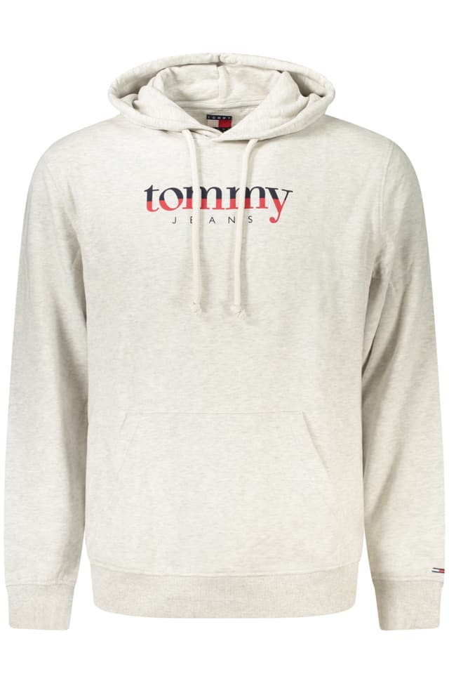 Мъжки сиви суитшърт с цип TOMMY HILFIGER