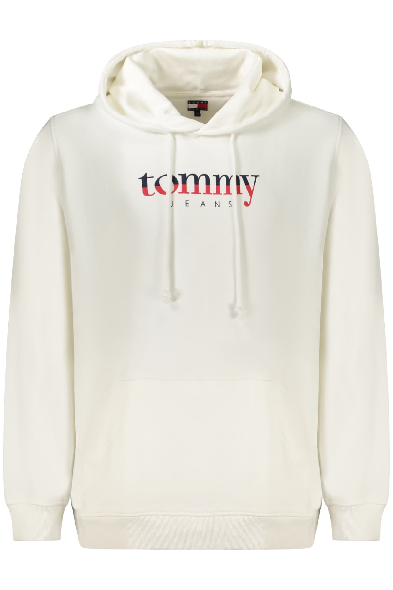 Мъжки суитшърт с цип TOMMY HILFIGER, бял - TOMMY HILFIGER