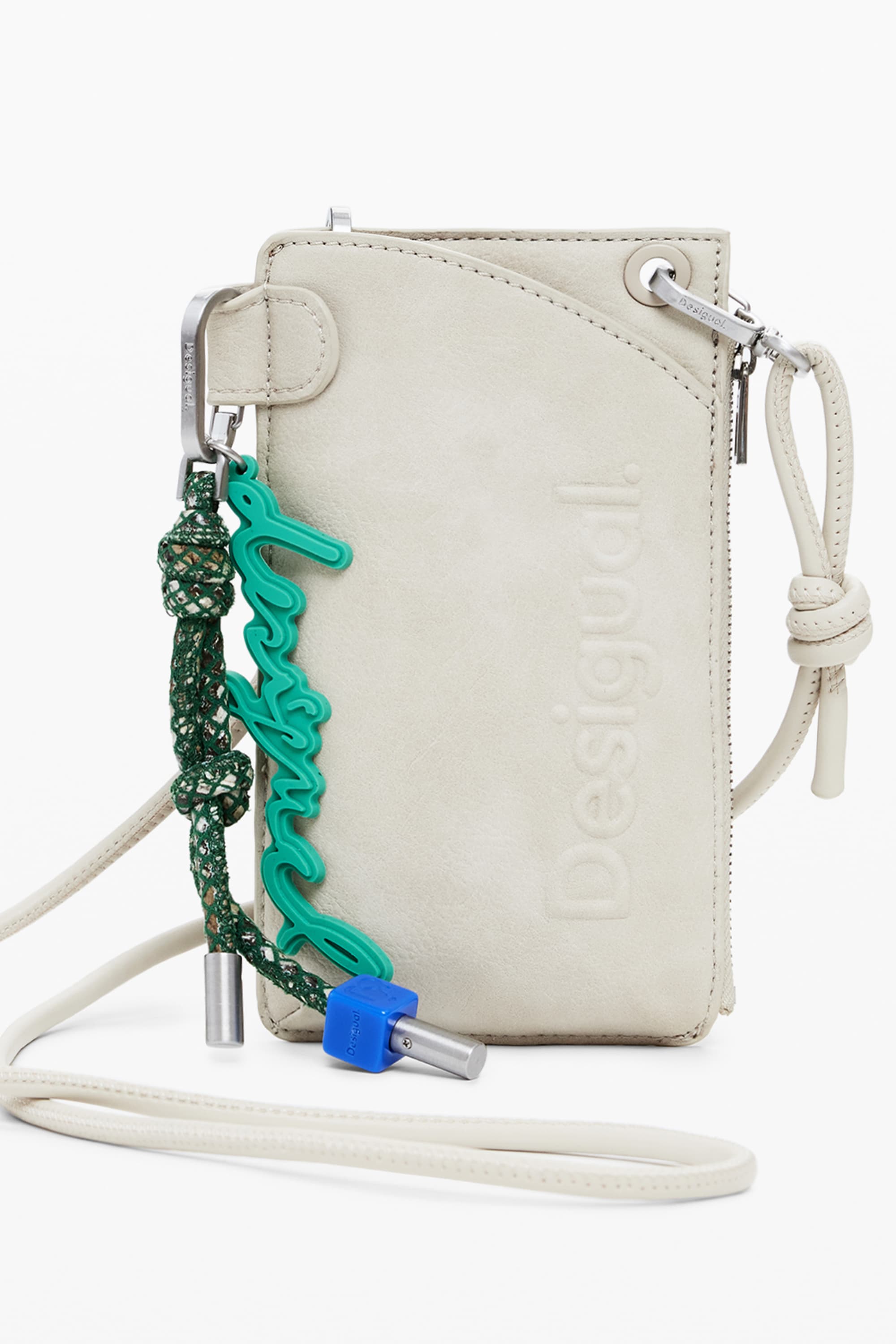 DESIGUAL ДАМСКИ БЕЖОВ ПОРТФЕЙЛ - DESIGUAL