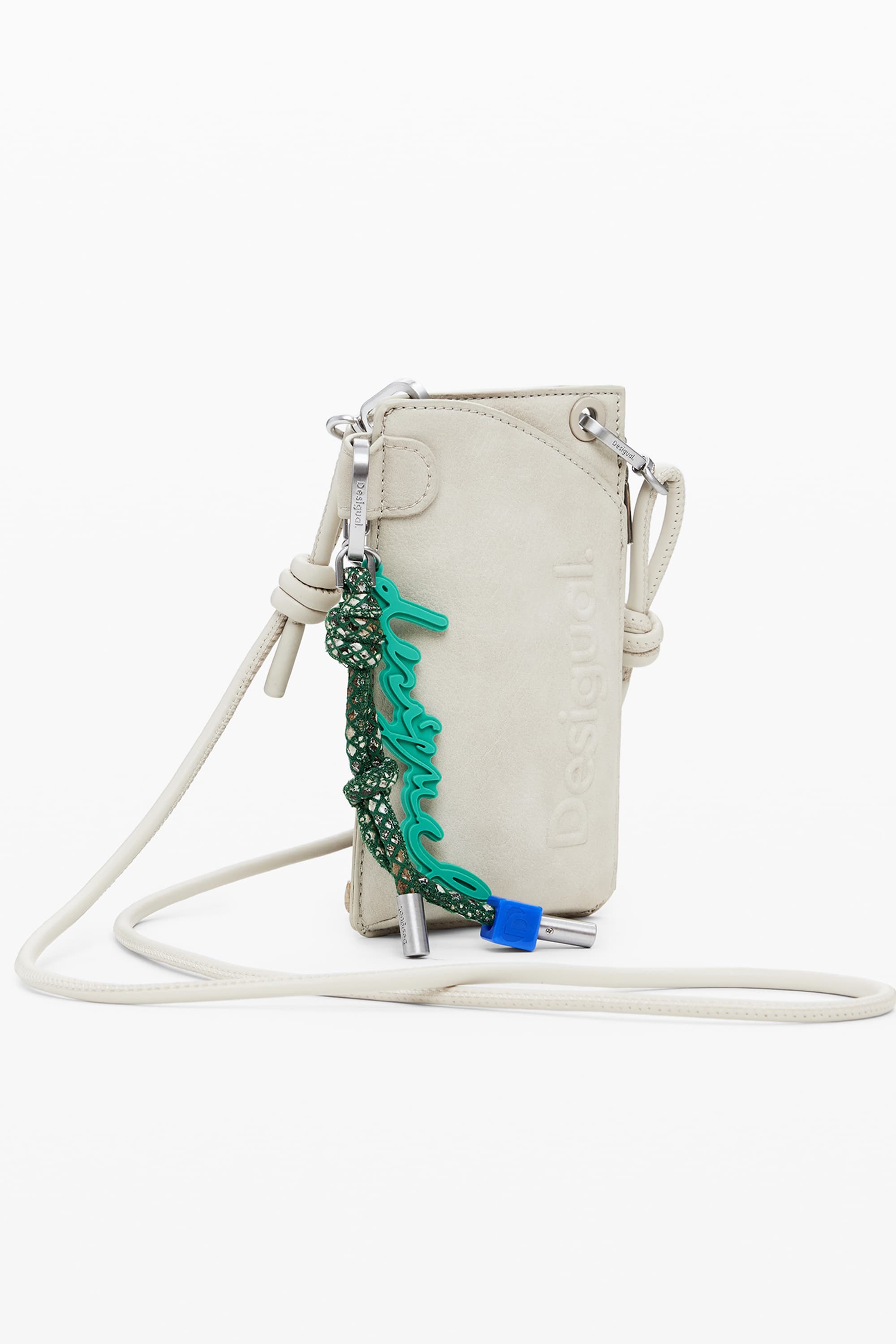 DESIGUAL ДАМСКИ БЕЖОВ ПОРТФЕЙЛ - DESIGUAL