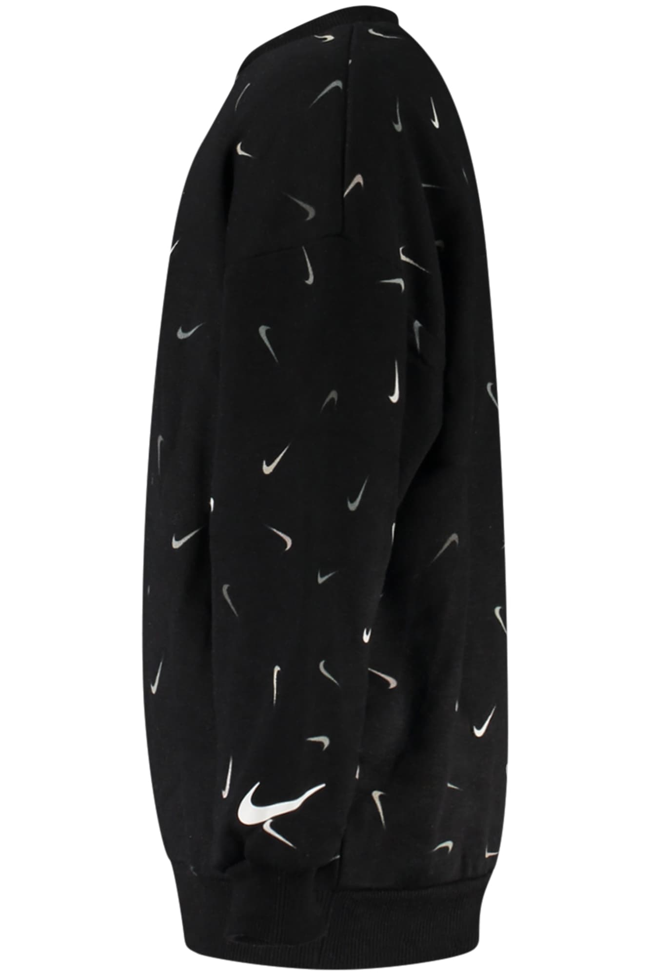Детски черен суитшърт с цип NIKE - NIKE
