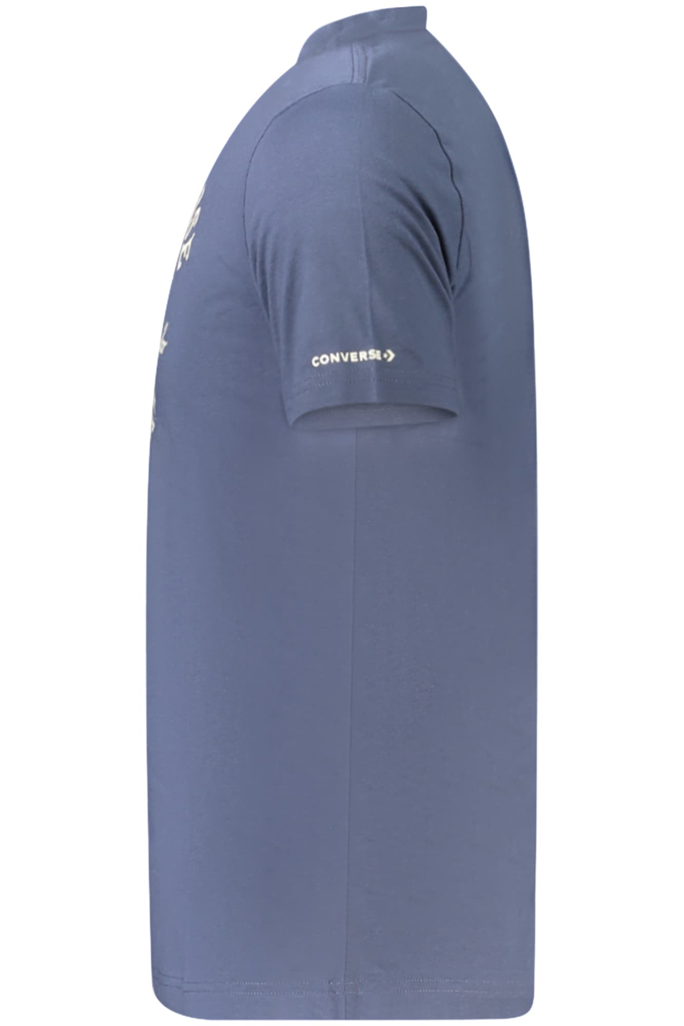 Детска тениска Converse с къс ръкав, синя - CONVERSE