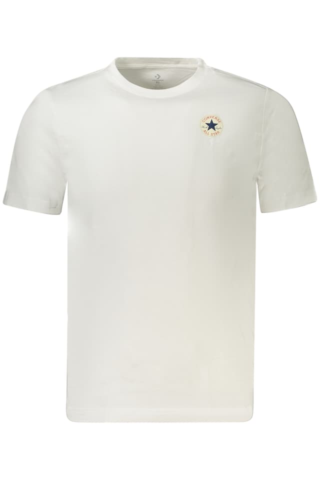 Детска тениска с къс ръкав Converse, бяла