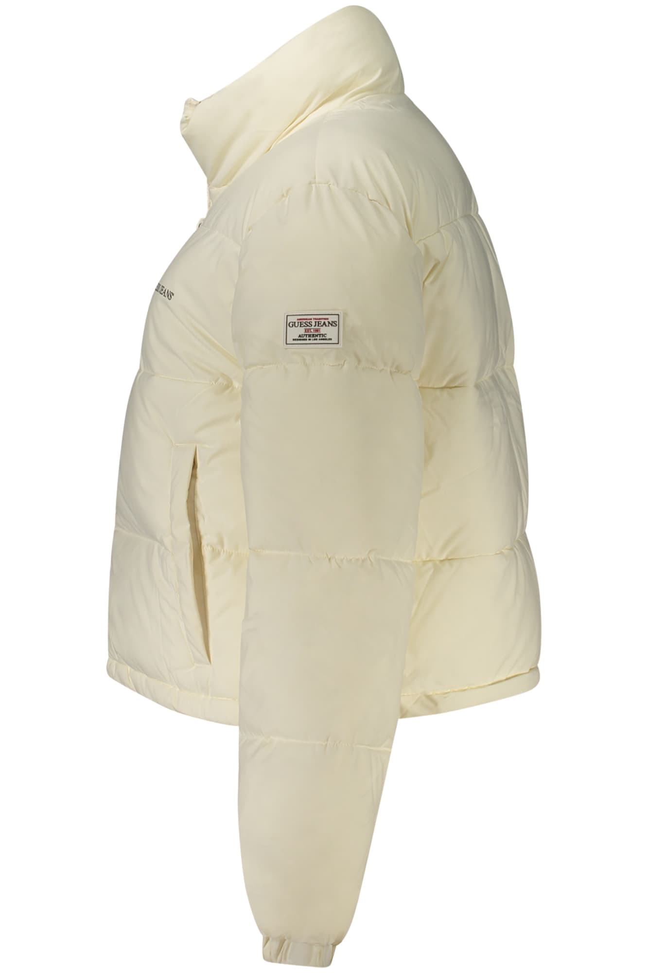 Дамско бяло яке GUESS JEANS - GUESS JEANS