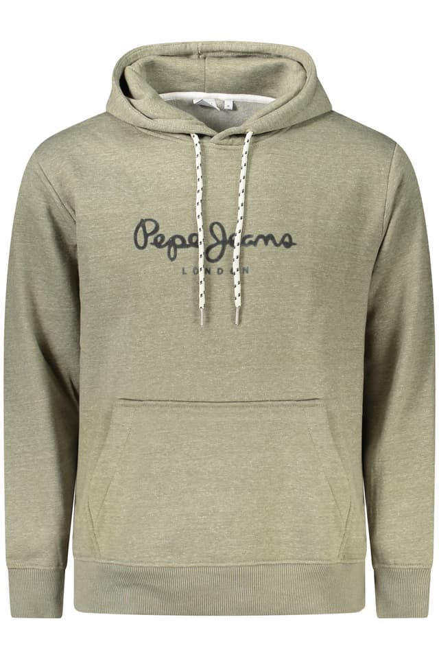 Мъжки суитшърт с цип PEPE JEANS, зелен