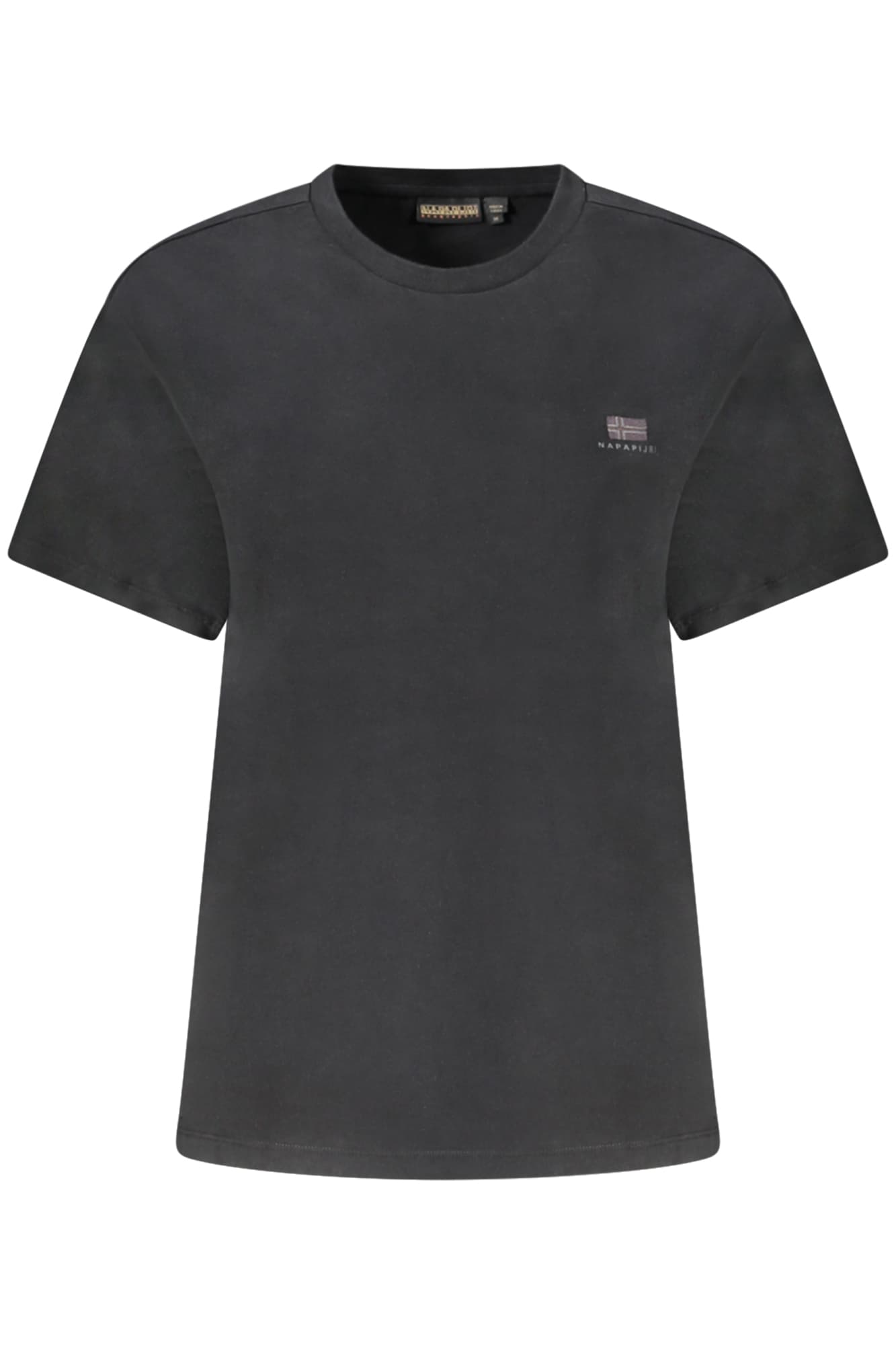 Дамска тениска с къс ръкав NAPAPIJRI, черна - NAPAPIJRI