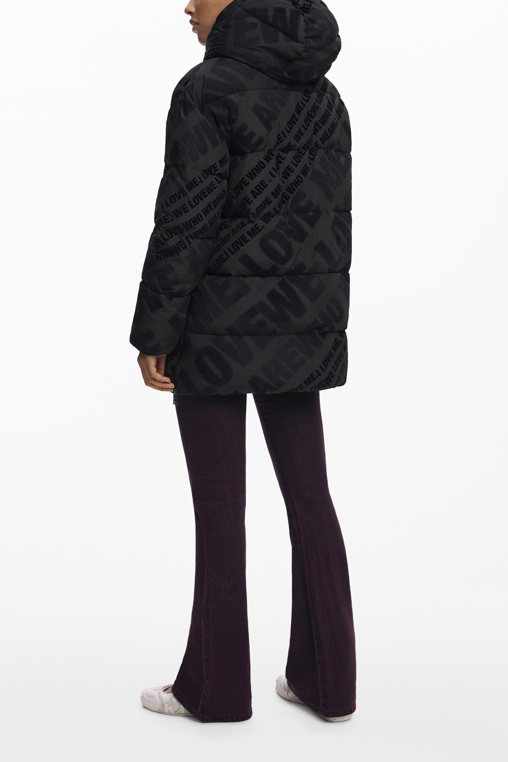 DESIGUAL ЧЕРНО ДАМСКО ЯКЕ - DESIGUAL