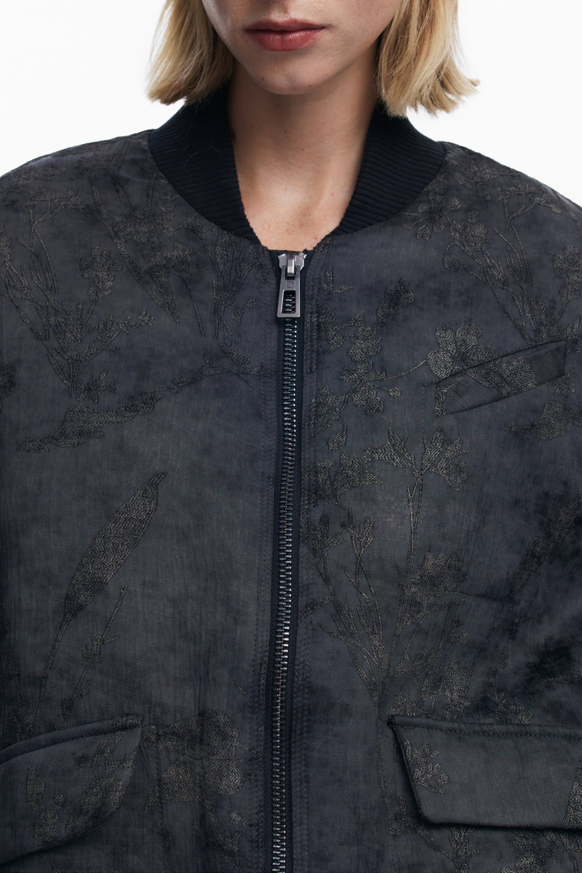 DESIGUAL ЧЕРНО ДАМСКО ЯКЕ - DESIGUAL