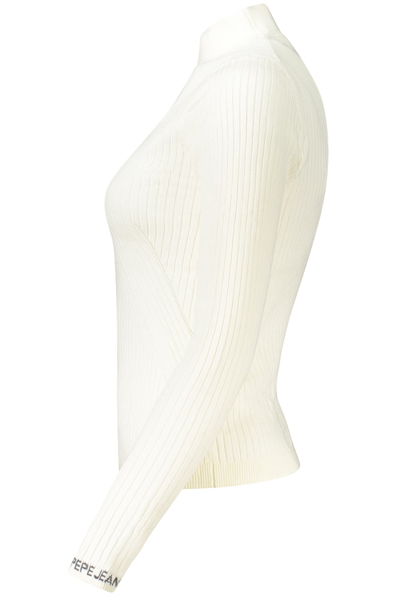 Дамски бял пуловер PEPE JEANS - PEPE JEANS