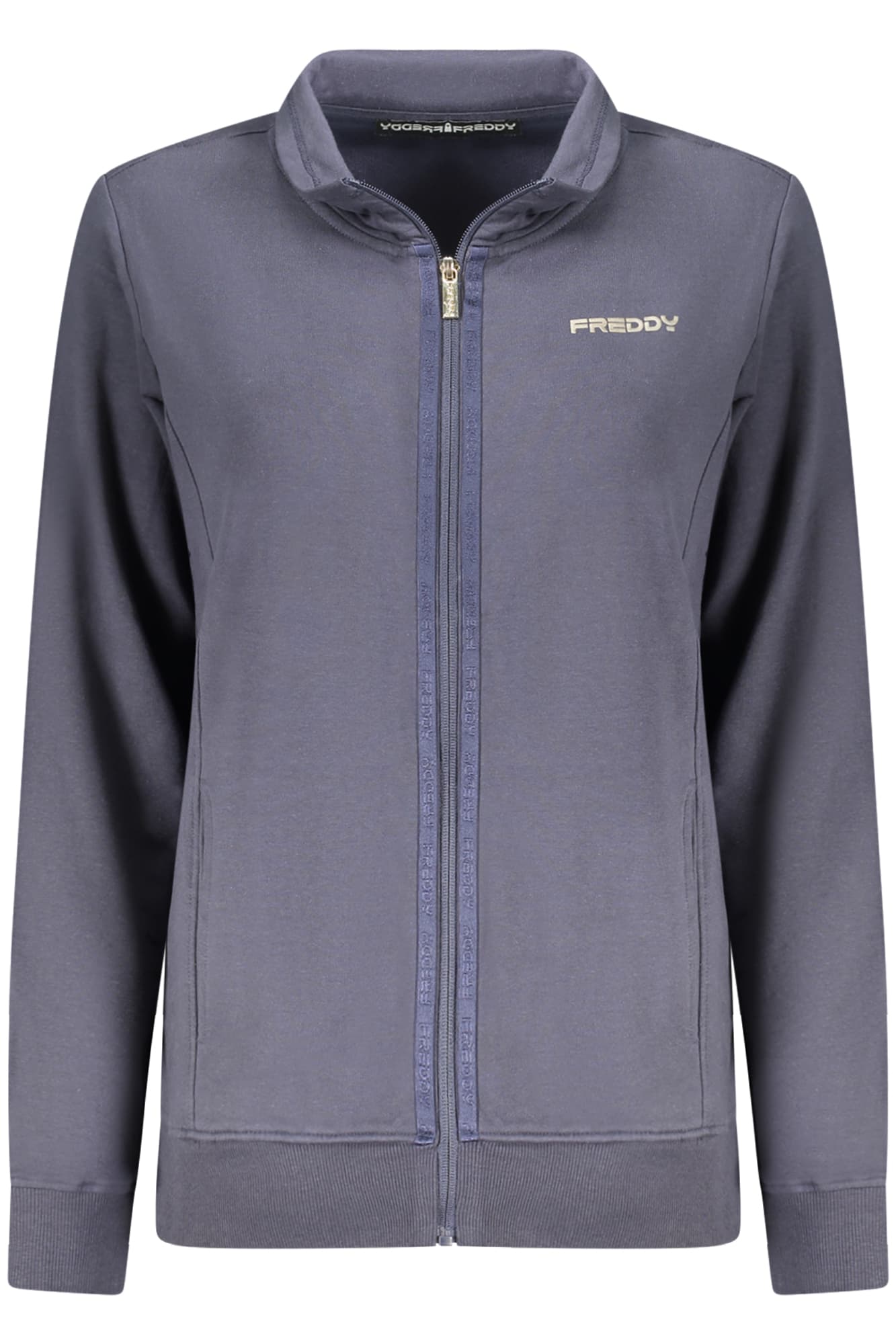 ДАМСКИ СУИТШЪР С ЦИП FREDDY СИНЯ - FREDDY