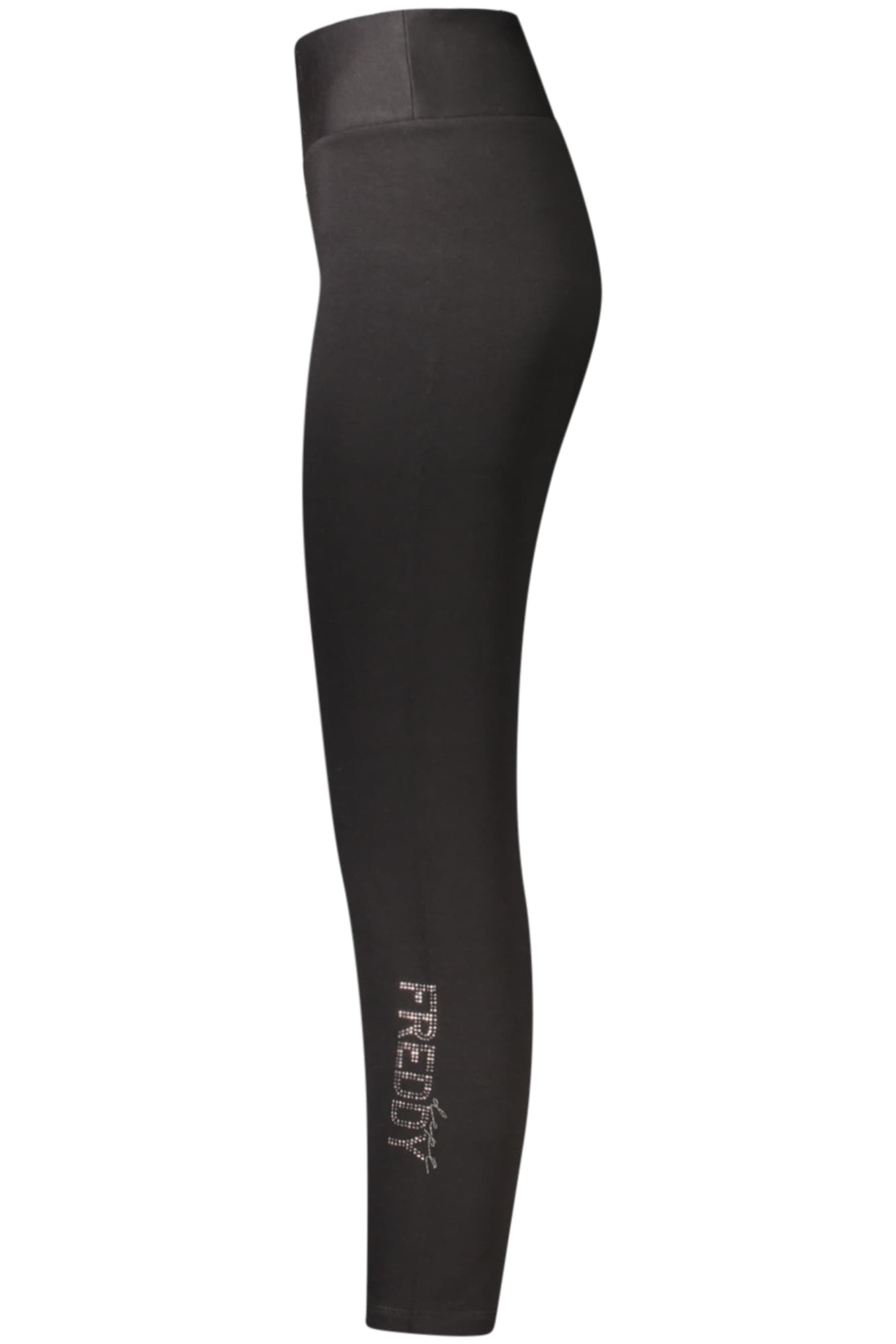 Дамски дълъг черен анцуг FREDDY - FREDDY