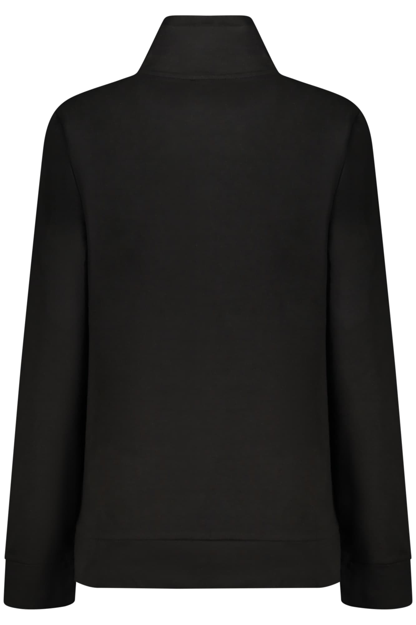 Дамски черен суитшърт с цип FREDDY - FREDDY