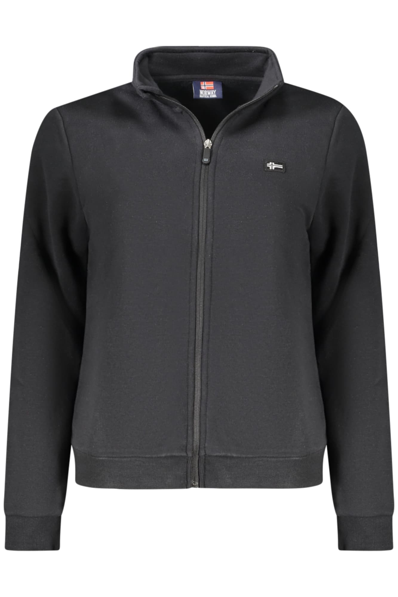 НОРВЕГИЯ 1963 ДАМСКИ ЧЕРЕН СУИТШЪРТ С ЦИП - NORWAY 1963