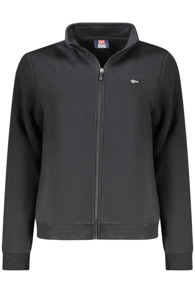 НОРВЕГИЯ 1963 ДАМСКИ ЧЕРЕН СУИТШЪРТ С ЦИП