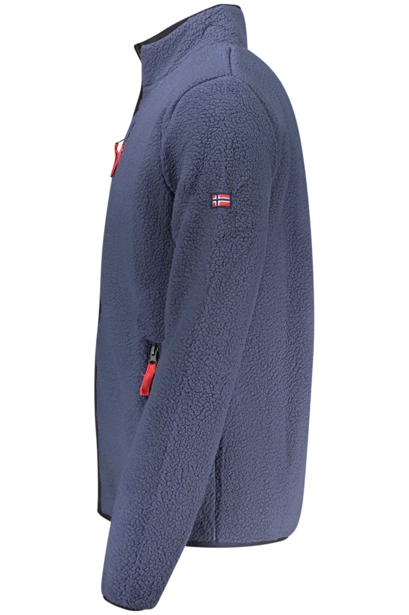 НОРВЕГИЯ 1963 МЪЖКИ СИНЯ БЛУЗЕР С ЦИП - NORWAY 1963