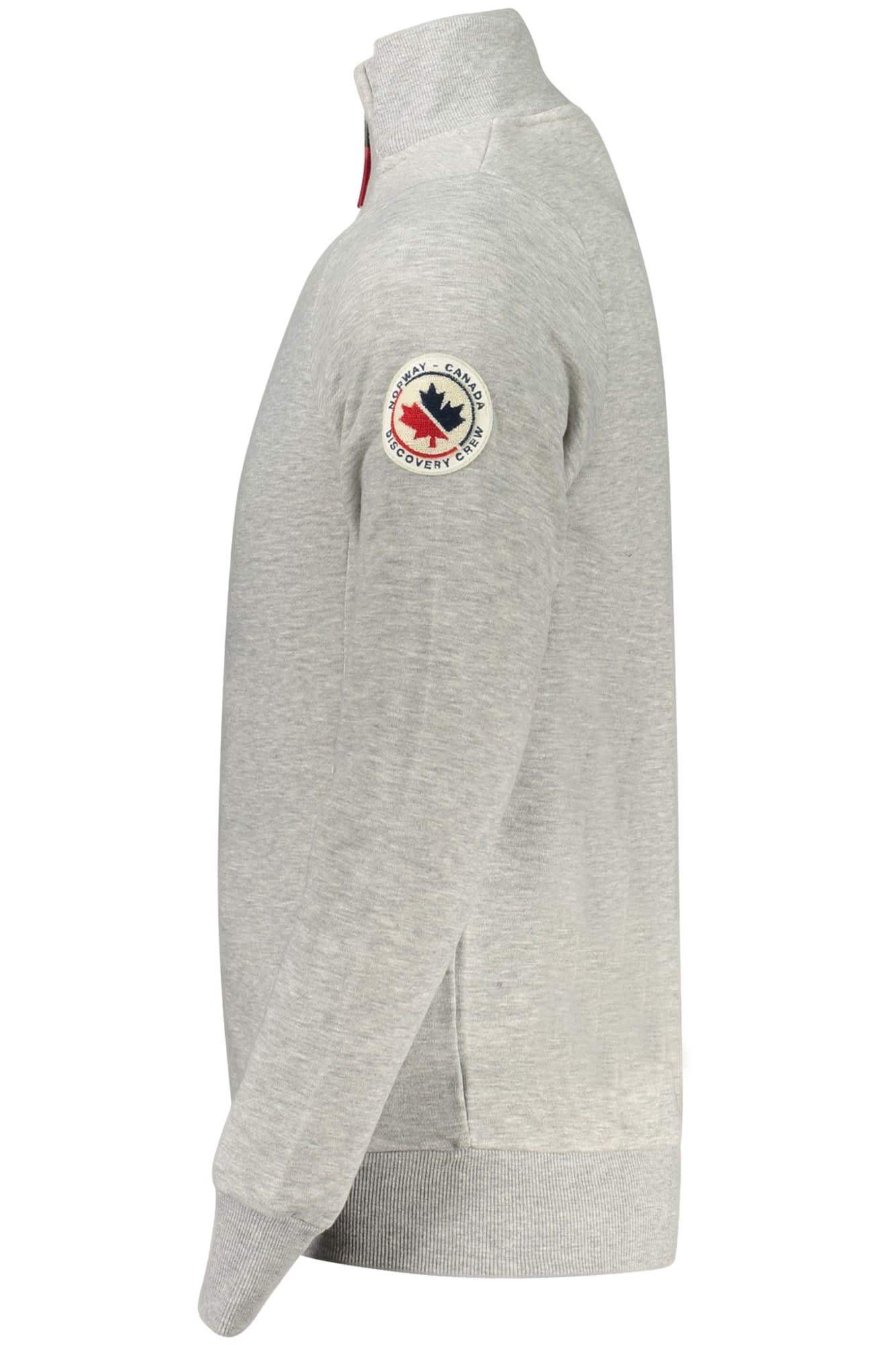 НОРВЕГИЯ 1963 МЪЖКИ СИВ СУИТШЪРТ С ЦИП - NORWAY 1963