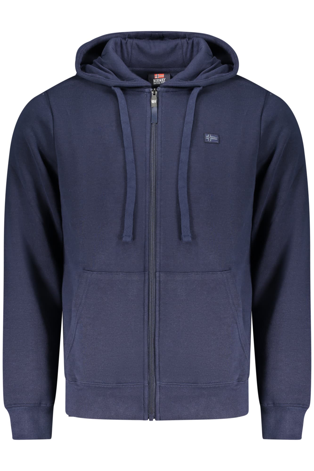 НОРВЕГИЯ 1963 МЪЖКИ СИНЯ БЛУЗЕР С ЦИП - NORWAY 1963