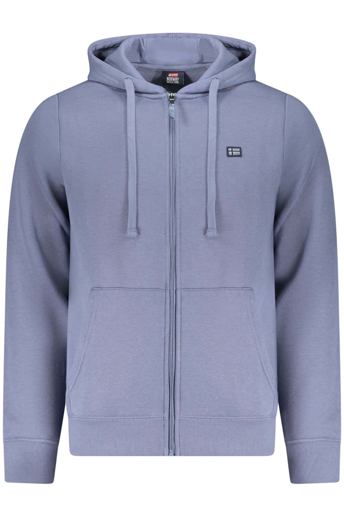 НОРВЕГИЯ 1963 МЪЖКИ СИНЯ БЛУЗЕР С ЦИП - NORWAY 1963