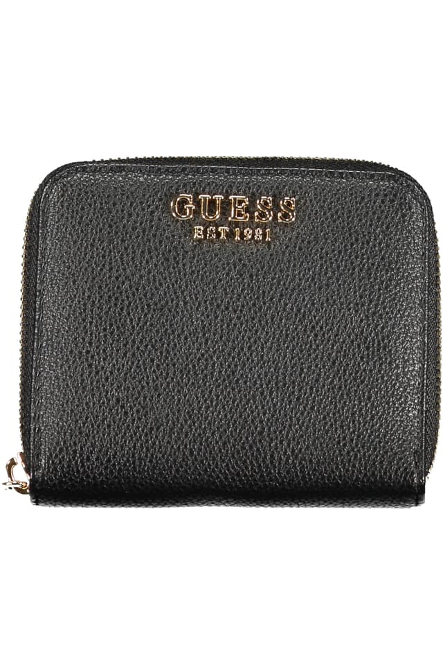 ДАМСКИ ЧЕРЕН ПОРТФЕЙЛ GUESS JEANS