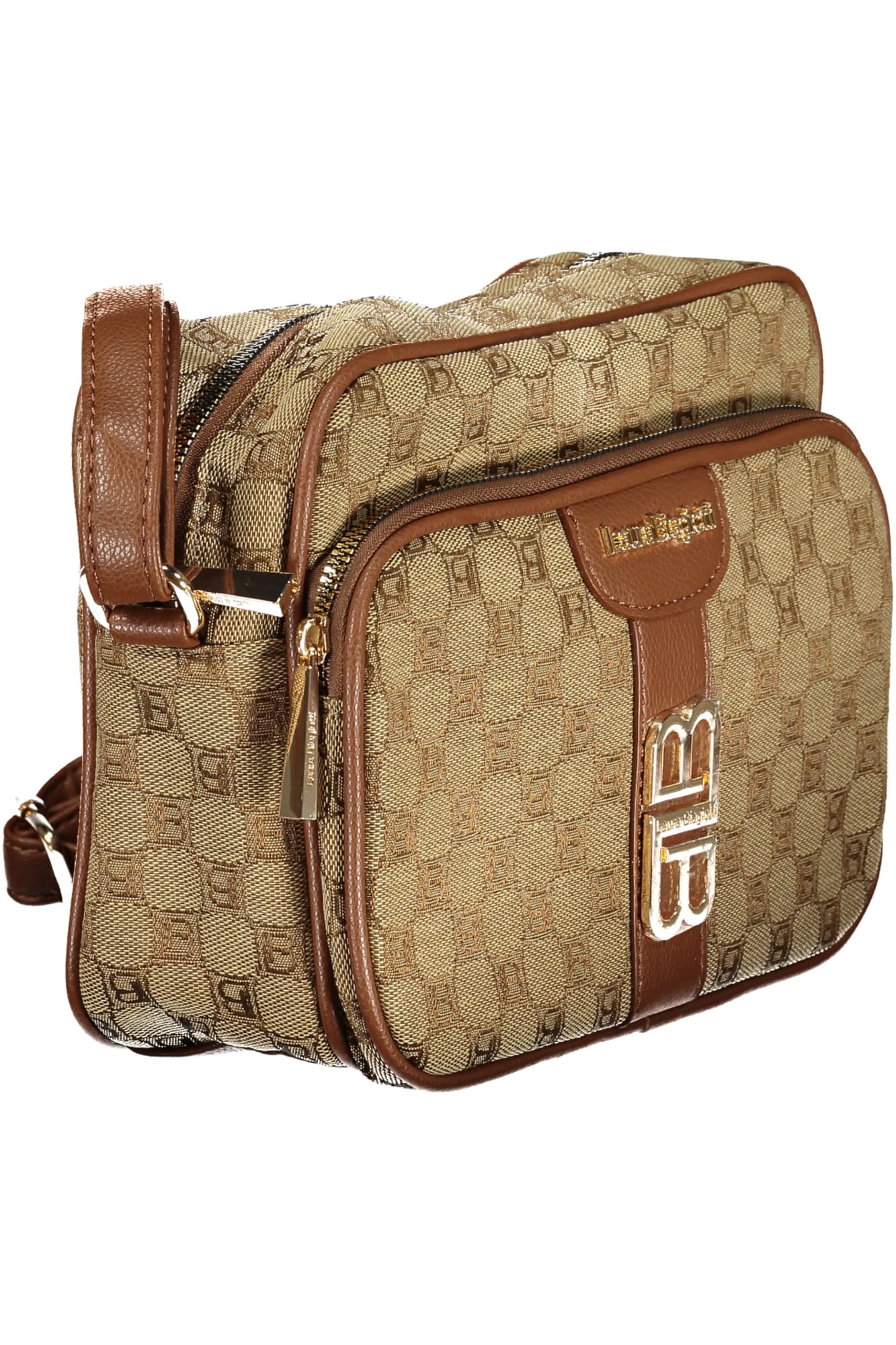 Дамска чанта LAURA BIAGIOTTI в бежов цвят - LAURA BIAGIOTTI