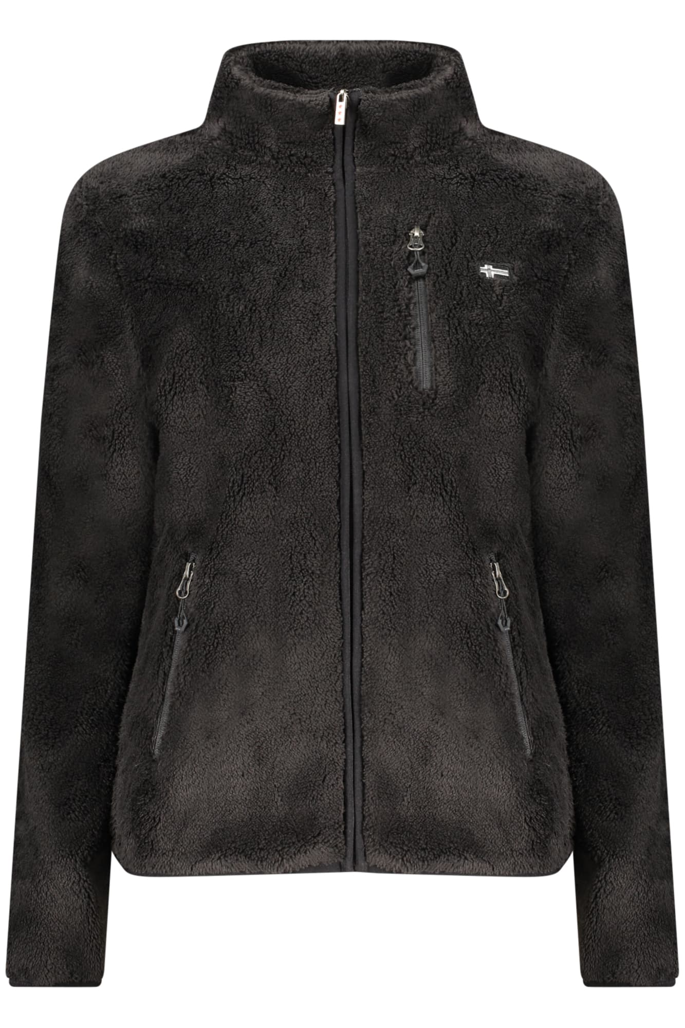 НОРВЕГИЯ 1963 ДАМСКИ ЧЕРЕН СУИТШЪРТ С ЦИП - NORWAY 1963