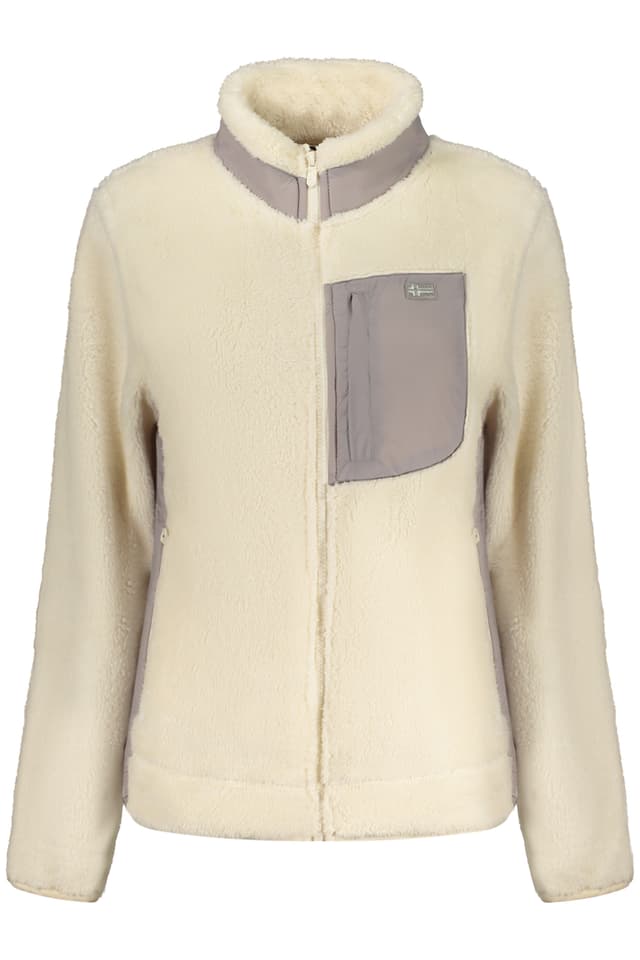 НОРВЕГИЯ 1963 ДАМСКИ БЯЛ СУИТШЪРТ С ЦИП