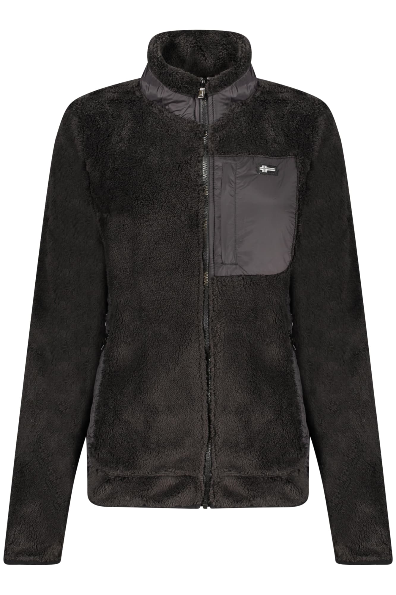 НОРВЕГИЯ 1963 ДАМСКИ ЧЕРЕН СУИТШЪРТ С ЦИП - NORWAY 1963