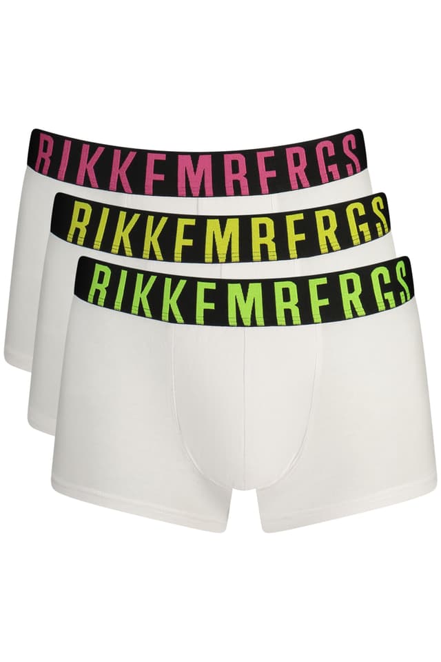Мъжки бели боксерки BIKKEMBERGS