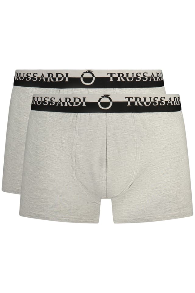 МЪЖКИ БОКСЕРИ TRUSSARDI СИВИ
