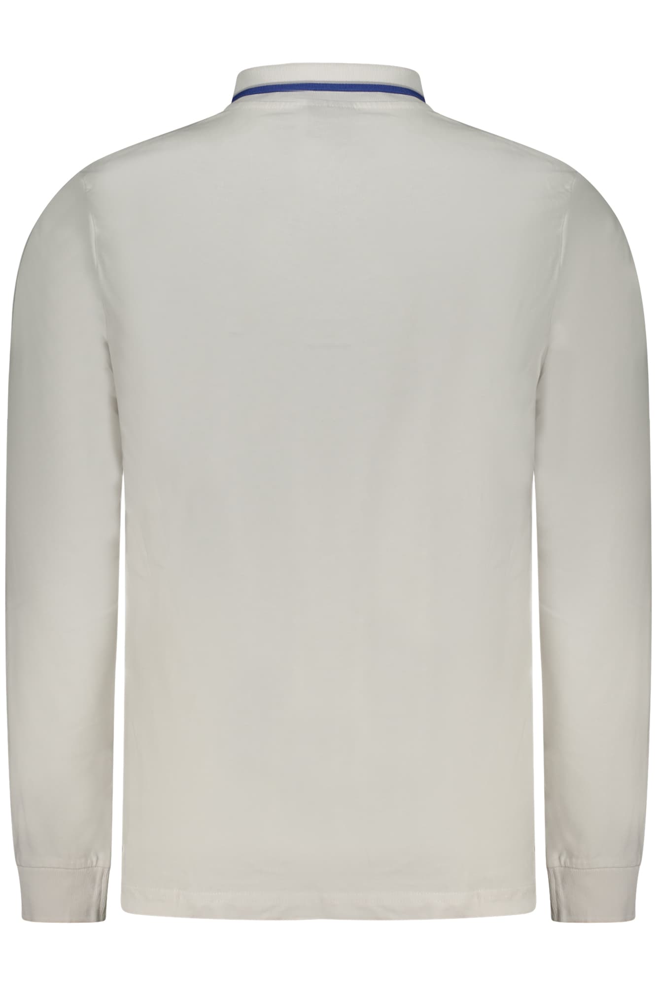 НОРВЕГИЯ 1963 МЪЖКА ПОЛО БЛИЗА С ДЪЛЪГ РЪКАВ, БЯЛА - NORWAY 1963