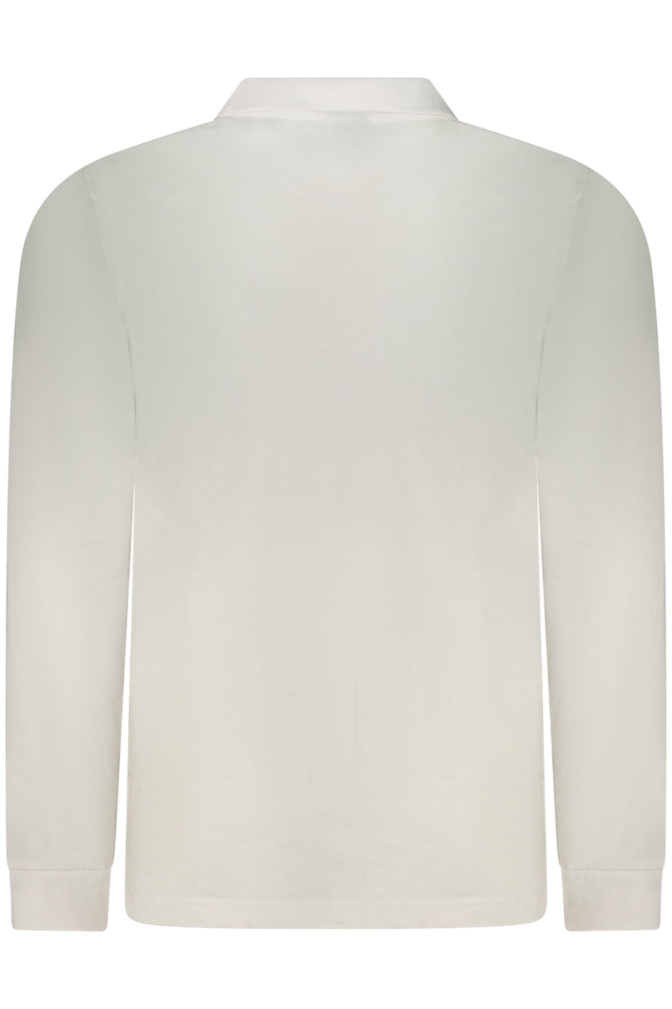 НОРВЕГИЯ 1963 МЪЖКА ПОЛО БЛИЗА С ДЪЛЪГ РЪКАВ, БЯЛА - NORWAY 1963