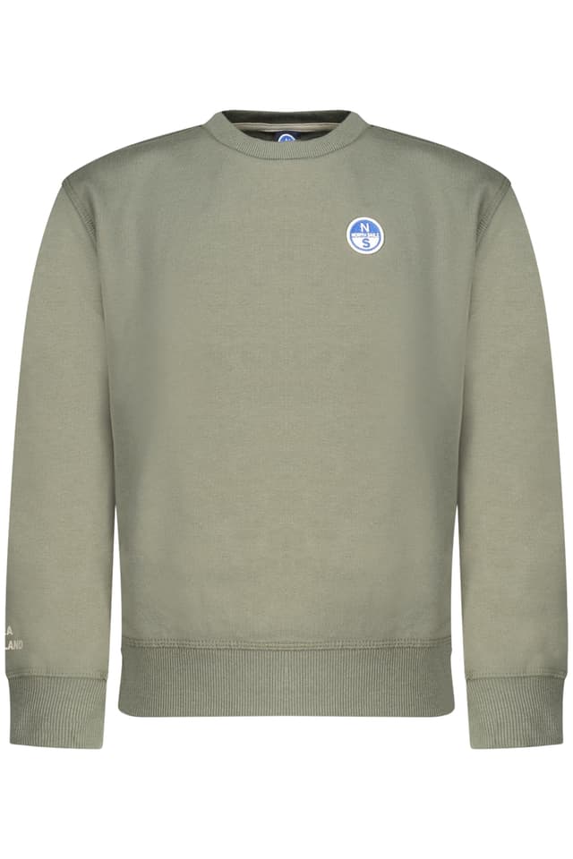 ДЕТСКИ СУИТШЪР С ЦИП NORTH SAILS, ЗЕЛЕН