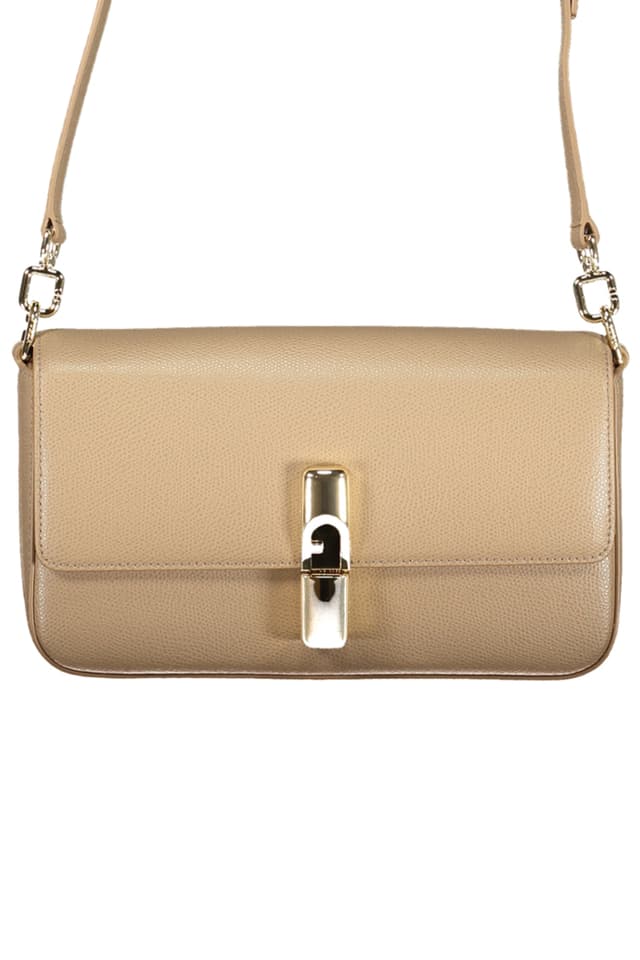Дамска бежова чанта FURLA