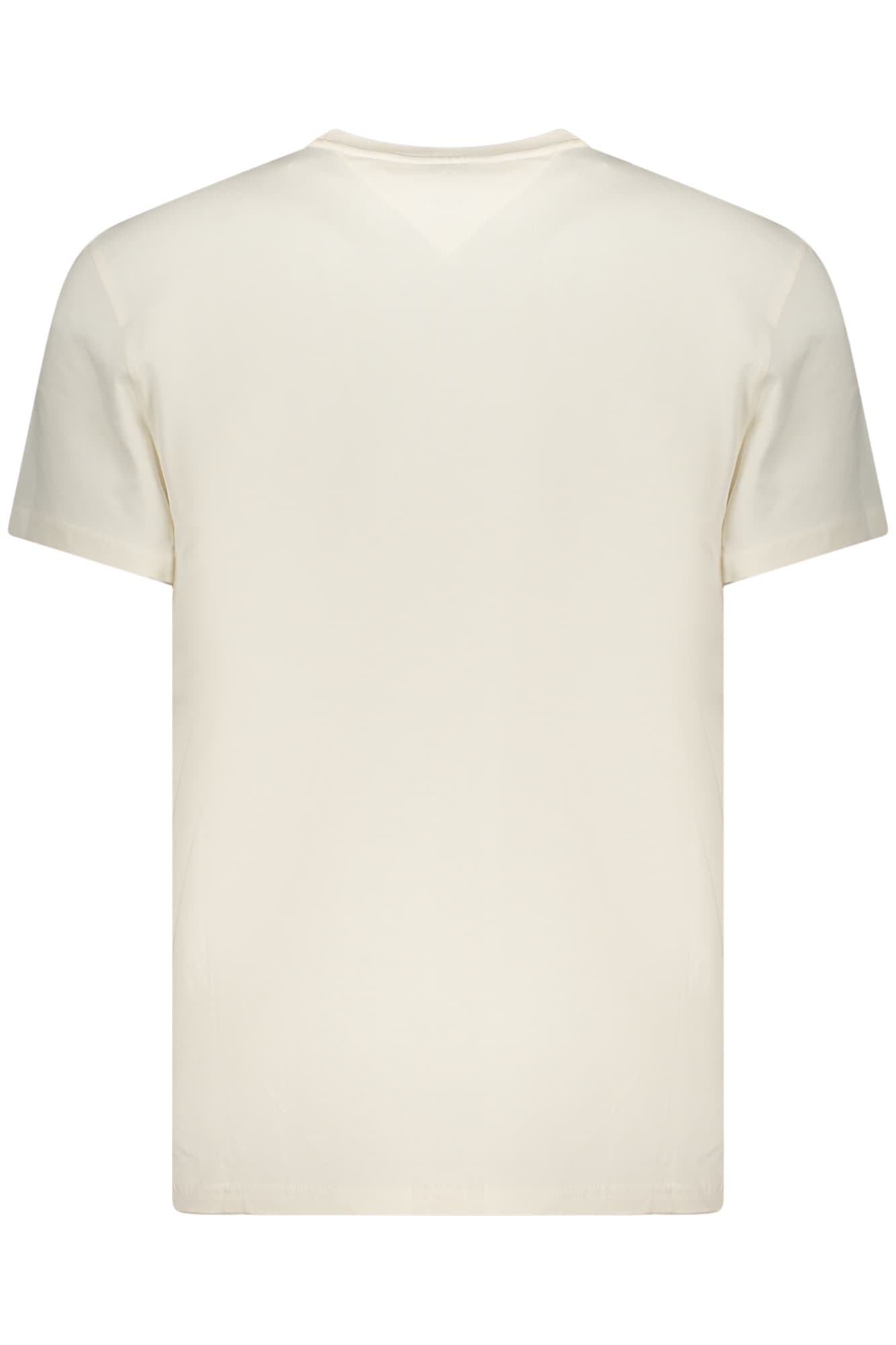 МЪЖКА ТЕНИСКА С КЪС РЪКАВ TOMMY HILFIGER, БЯЛА - TOMMY HILFIGER