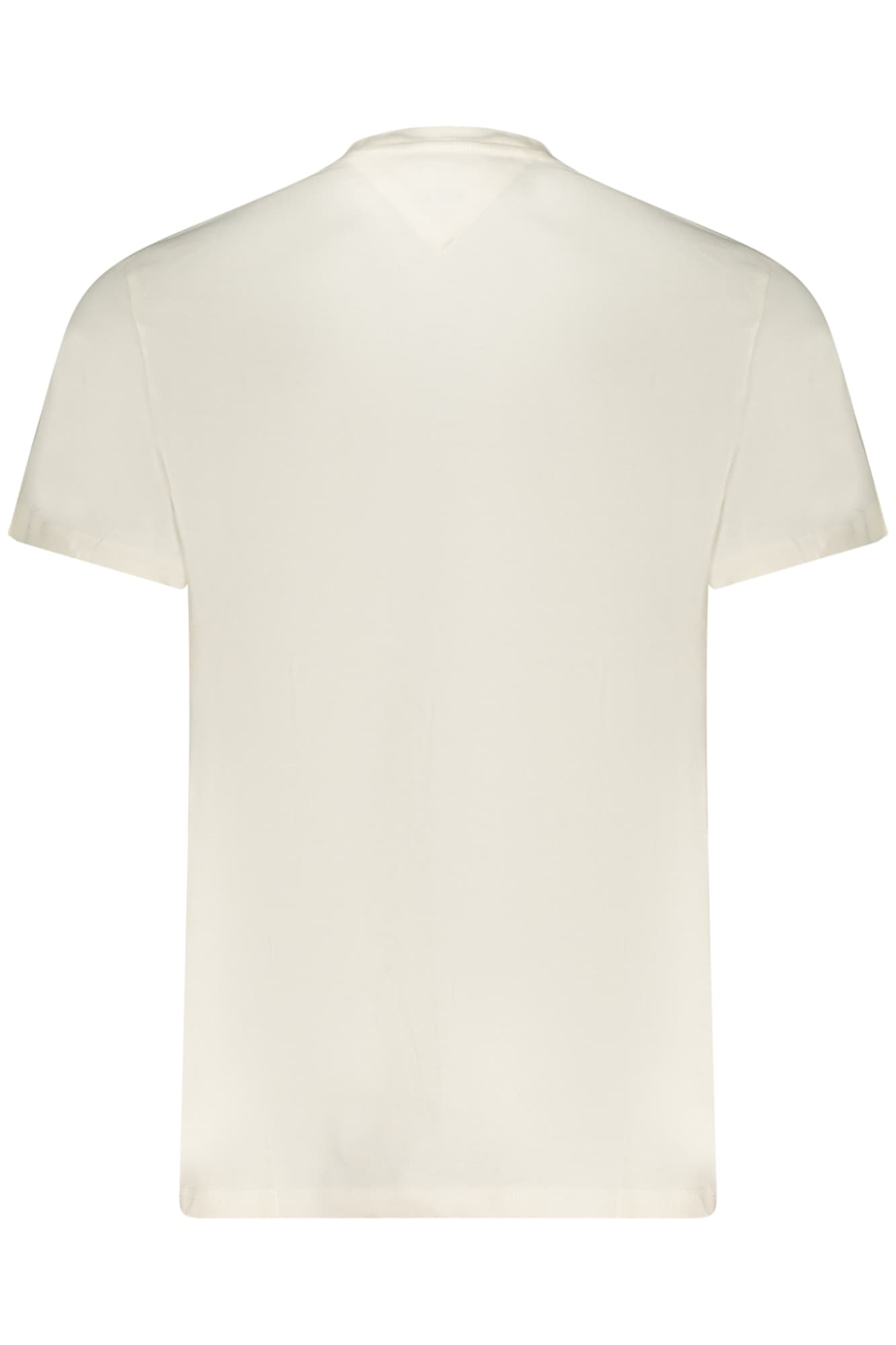 МЪЖКА ТЕНИСКА С КЪС РЪКАВ TOMMY HILFIGER, БЯЛА - TOMMY HILFIGER