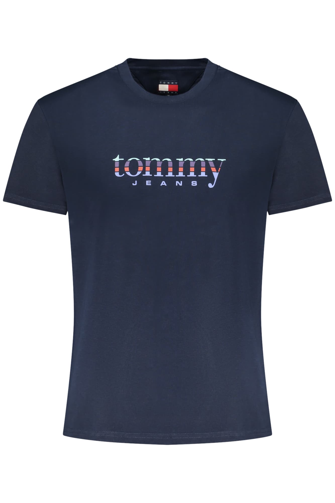 МЪЖКА ТЕНИСКА С КЪС РЪКАВ TOMMY HILFIGER, СИНЯ - TOMMY HILFIGER