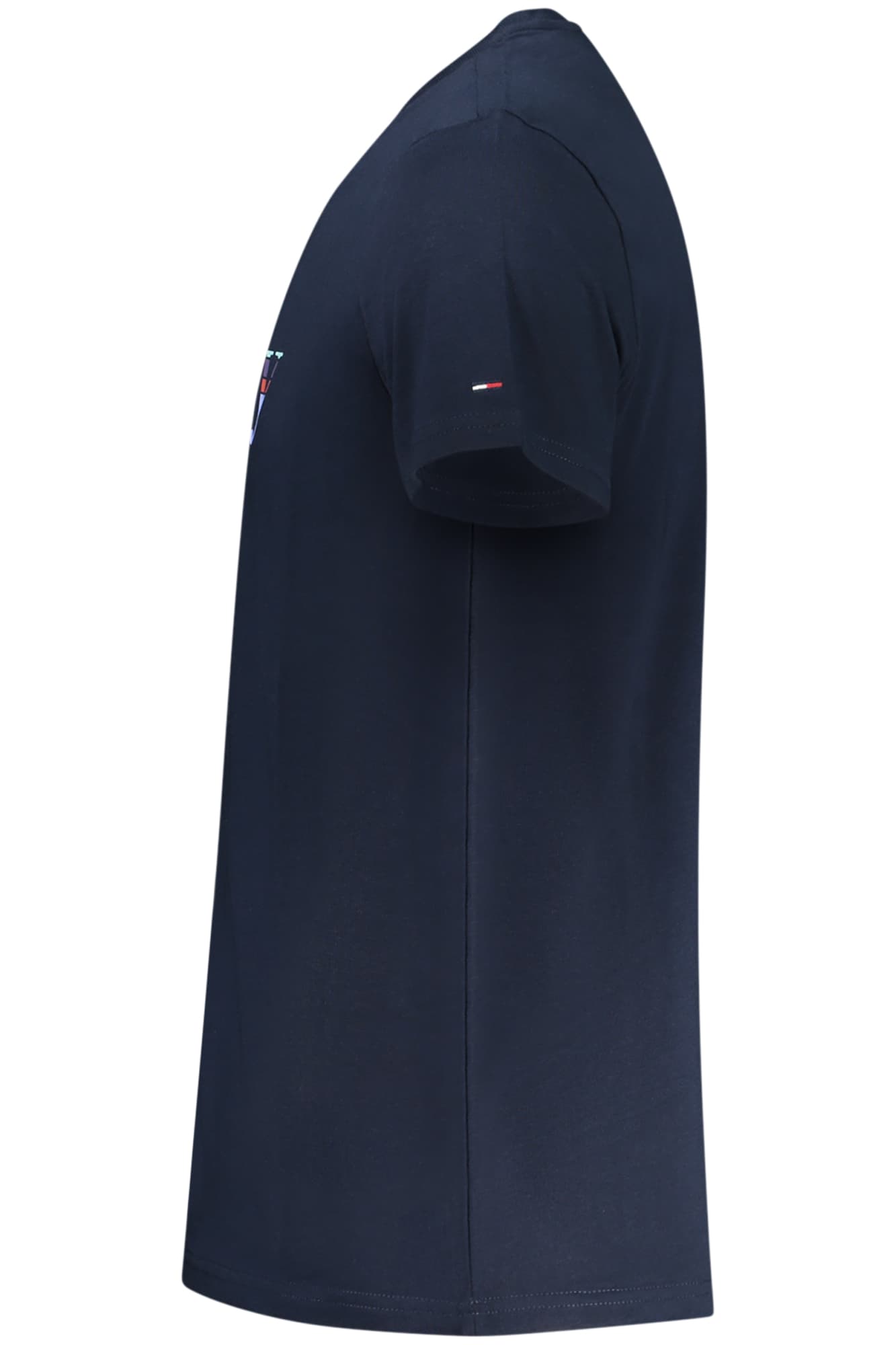 МЪЖКА ТЕНИСКА С КЪС РЪКАВ TOMMY HILFIGER, СИНЯ - TOMMY HILFIGER