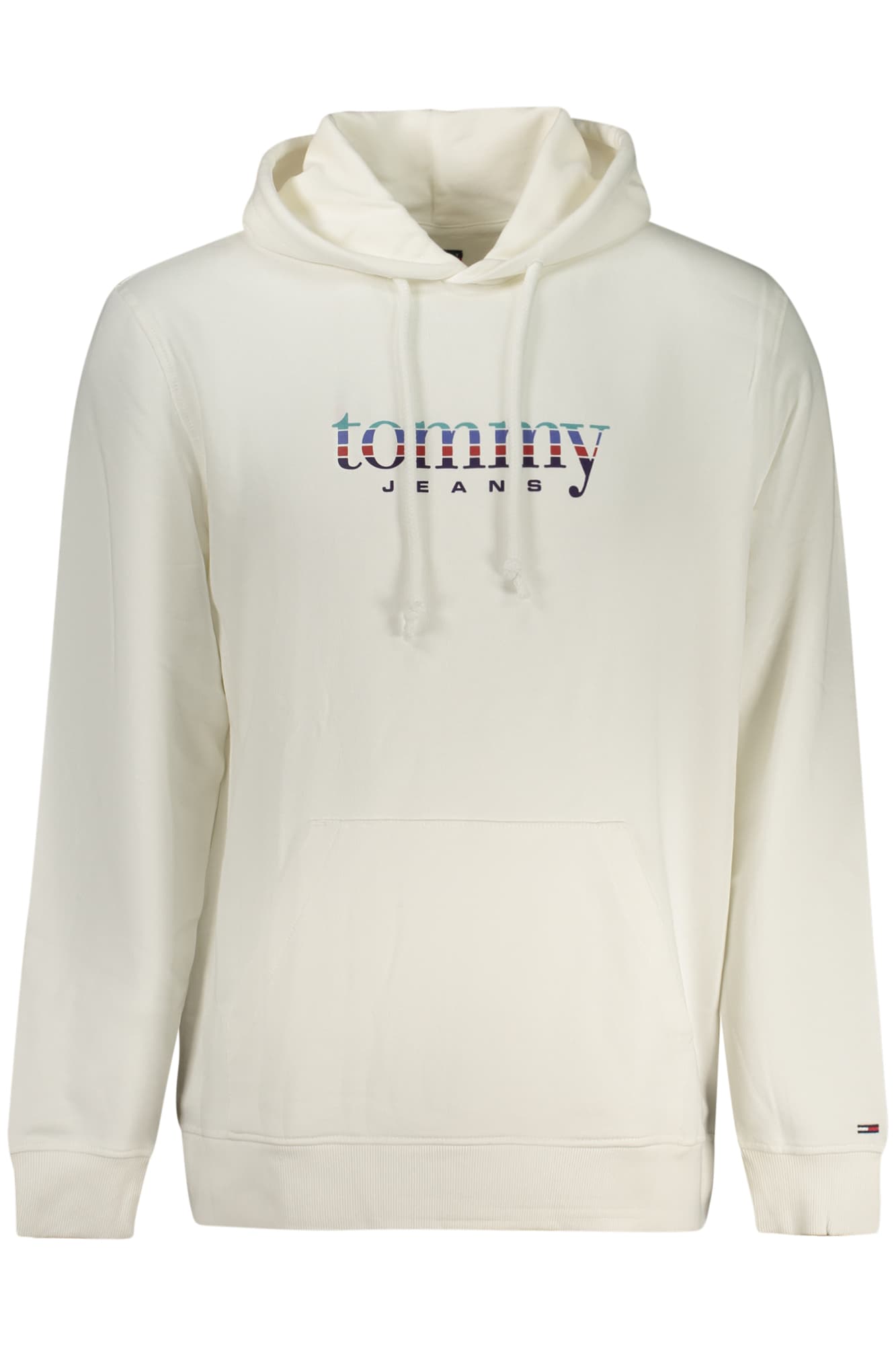 Мъжки суитшърт с цип TOMMY HILFIGER, бял - TOMMY HILFIGER