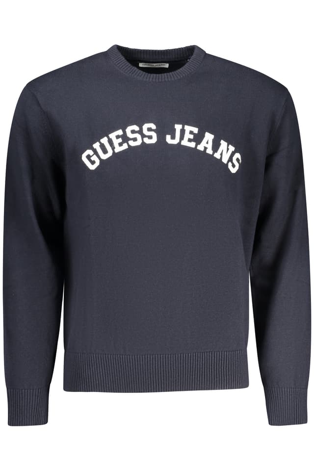 Мъжки син пуловер GUESS JEANS