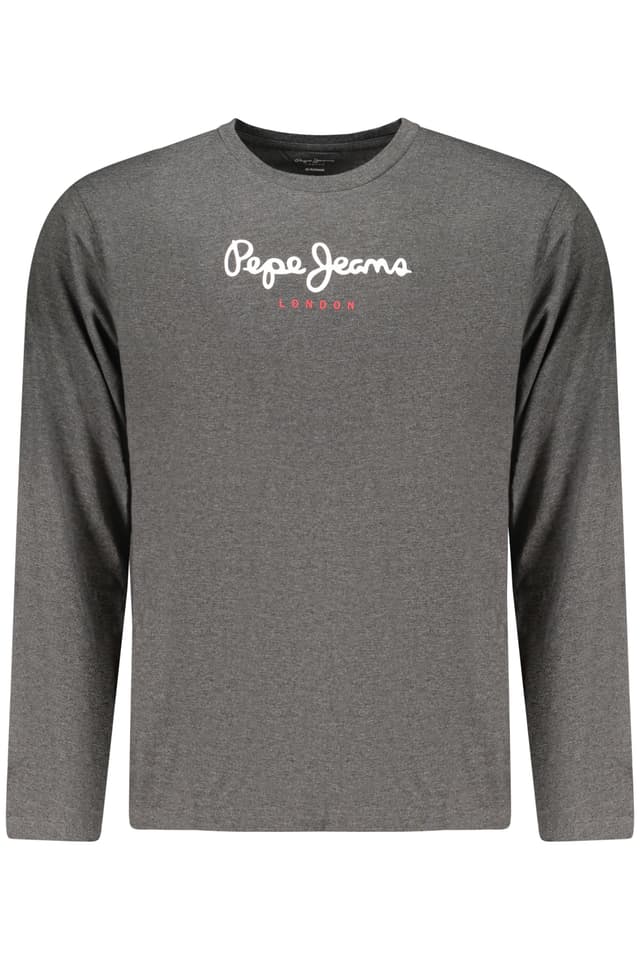 МЪЖКА ТЕНИСКА С ДЪЛЪГ РЪКАВ PEPE JEANS, СИВА