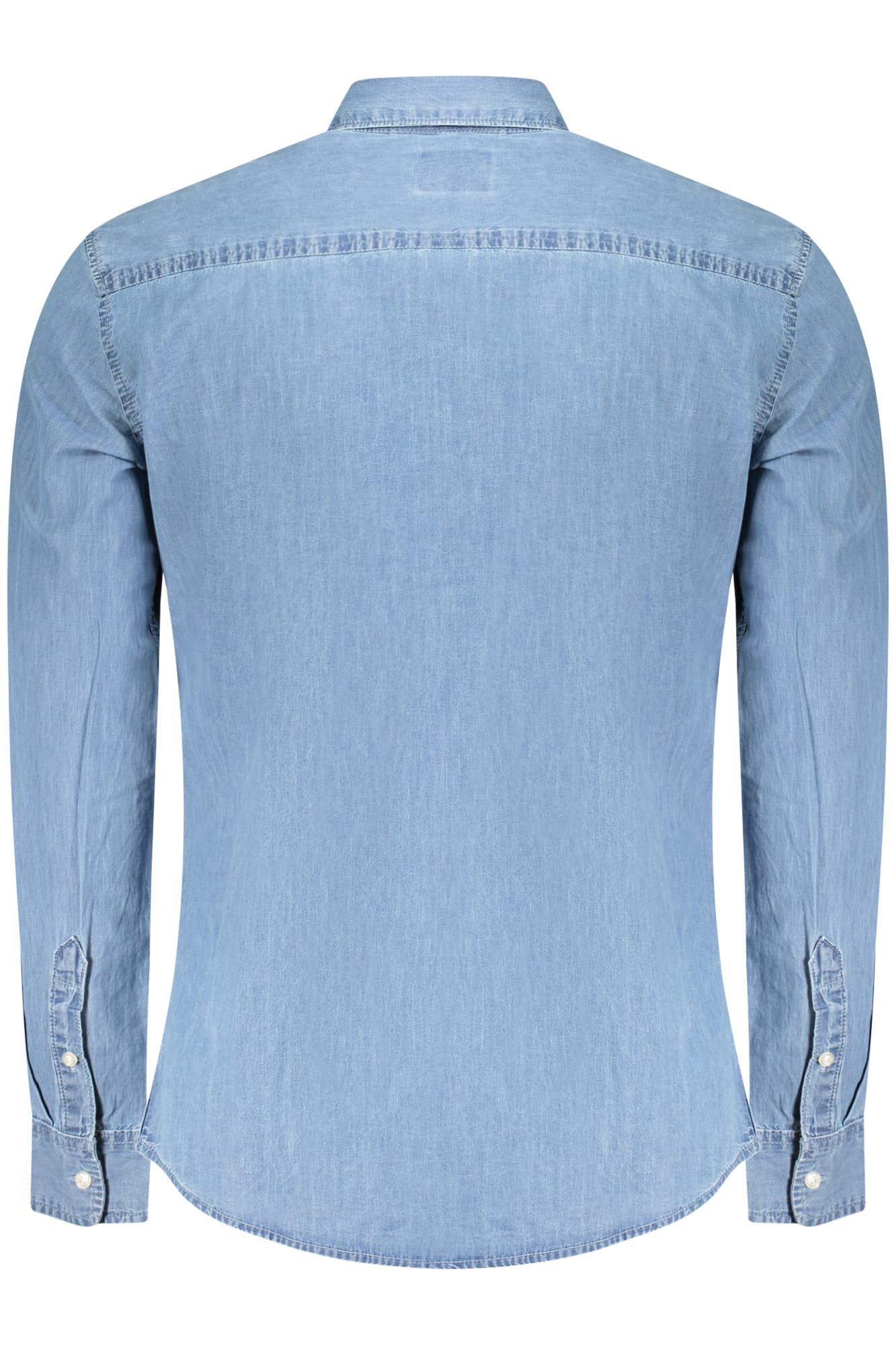 МЪЖКА РИЗА С ДЪЛЪГ РЪКАВ PEPE JEANS, СИНЯ - PEPE JEANS