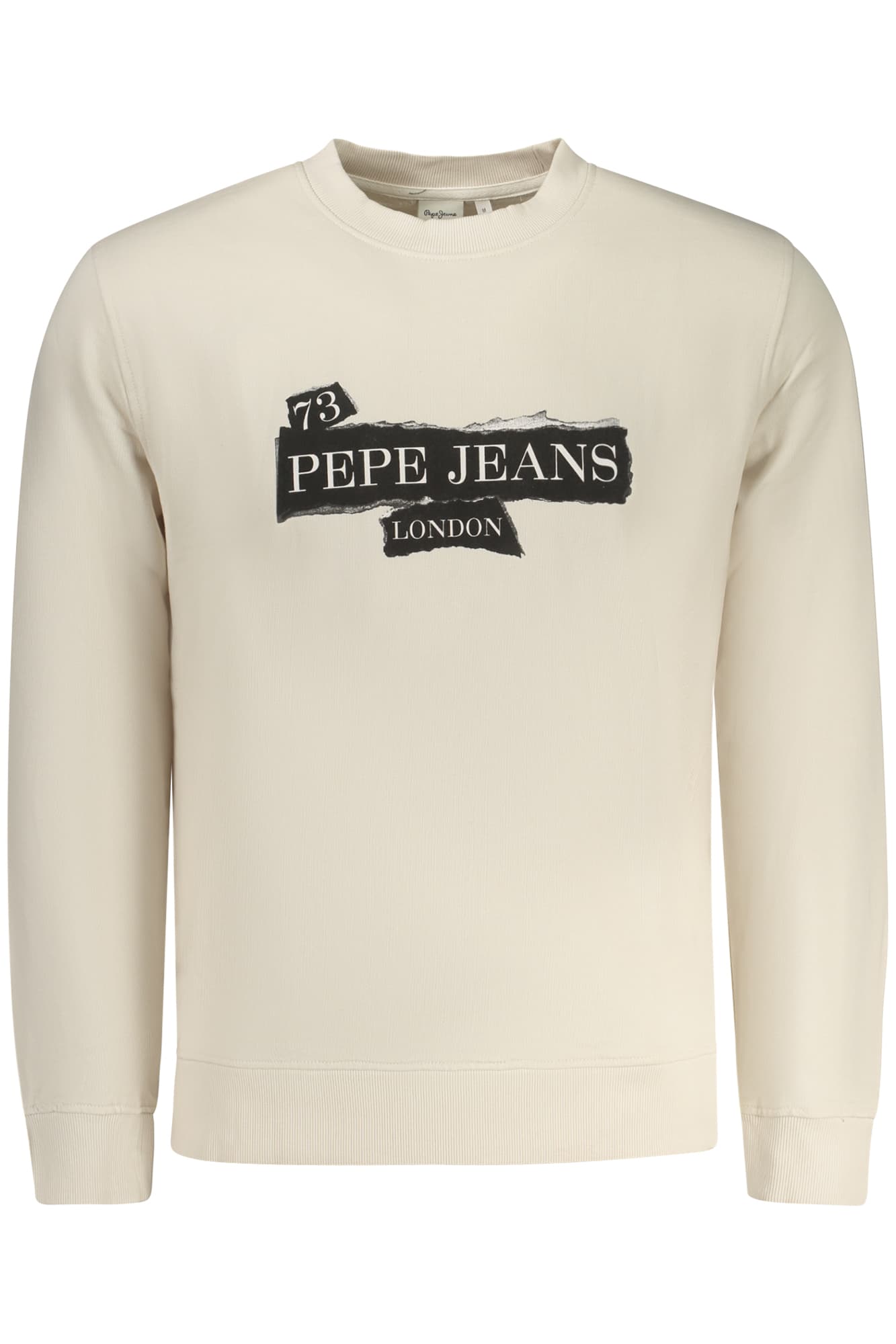 Мъжки суитшърт с цип PEPE JEANS в бежов цвят - PEPE JEANS