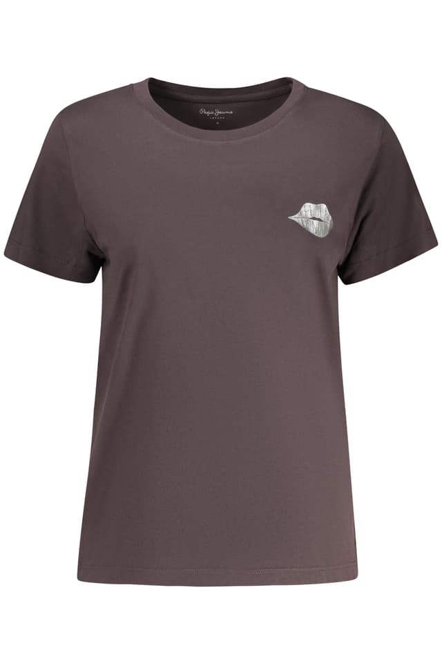 Дамска тениска с къс ръкав PEPE JEANS, черна