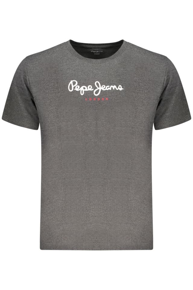 МЪЖКА ТЕНИСКА С КЪС РЪКАВ PEPE JEANS, СИВА