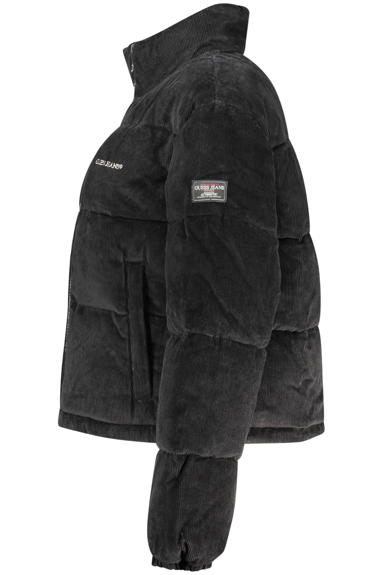 Дамско черно яке GUESS JEANS - GUESS JEANS