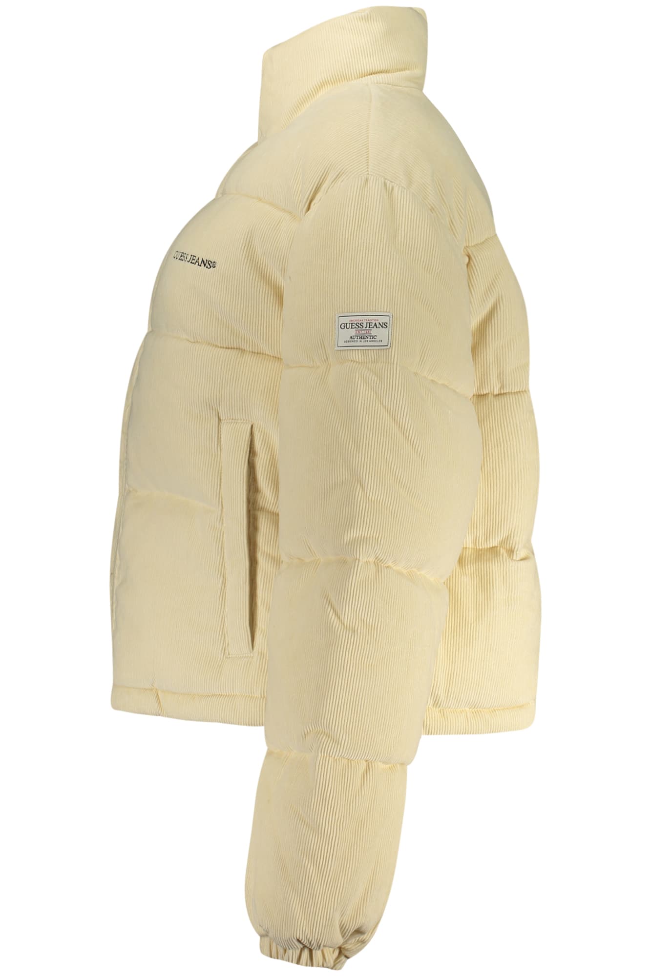 Дамско бежово яке GUESS JEANS - GUESS JEANS