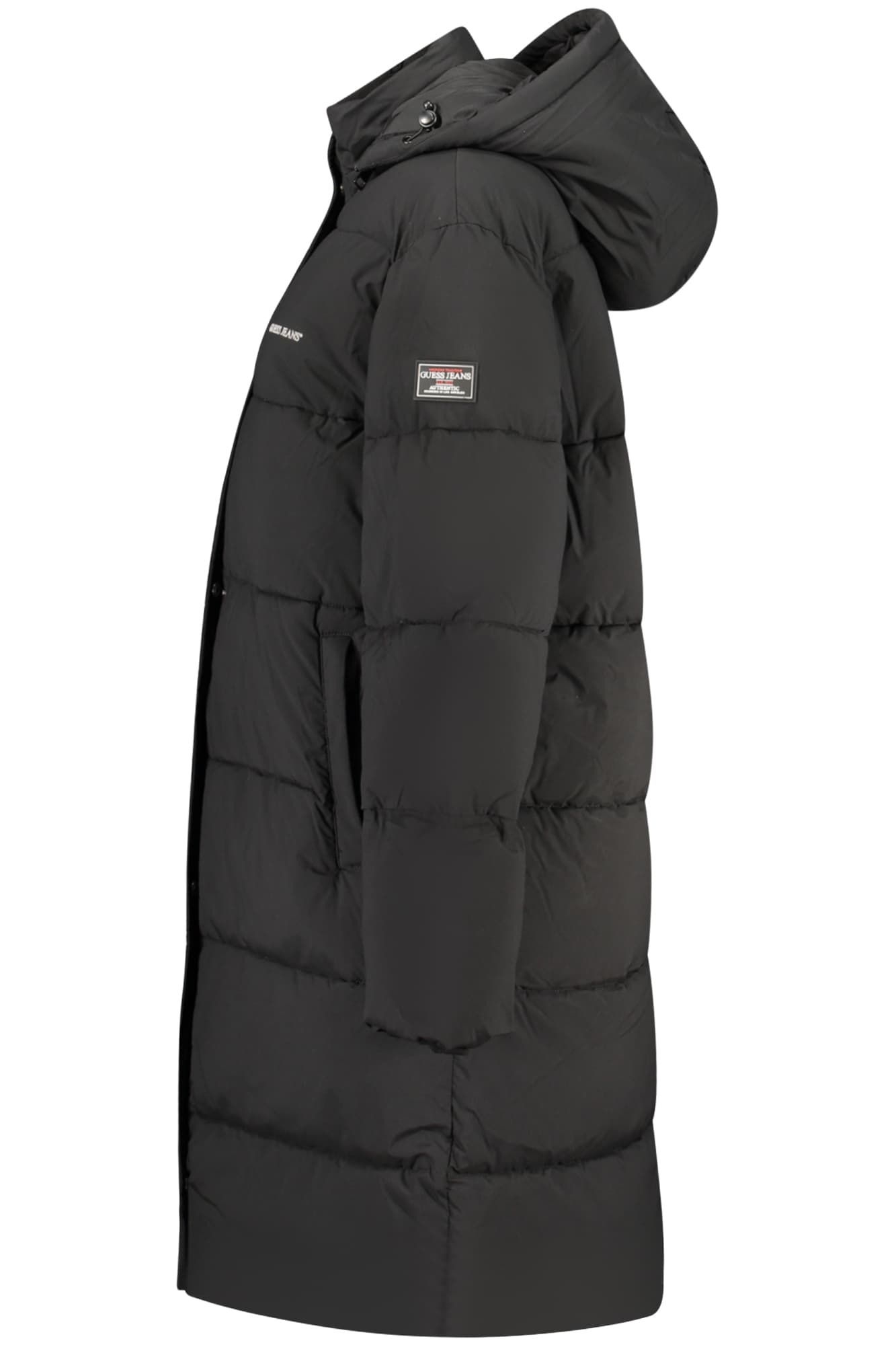 Дамско черно яке GUESS JEANS - GUESS JEANS